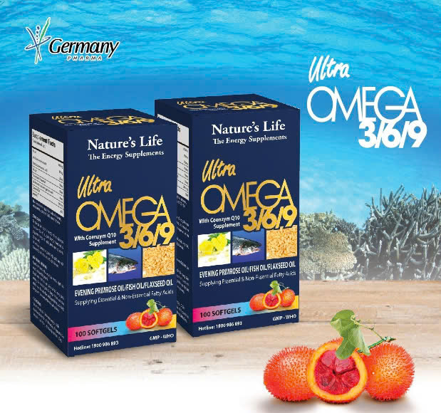 OMEGA 3-6-9, NATURE (Quả Gấc)